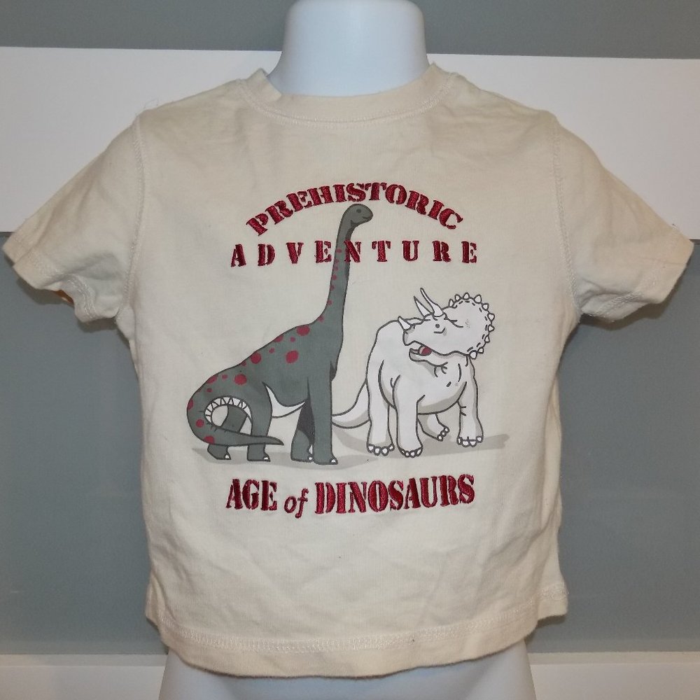 LITTLE LEGENDS AGE OF DINOSAURS SS T-SHIRT SIZE 6/9 MONTHS BOY'S EUC